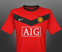 Man United home Shirt